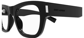 Saint Laurent SL 698 unisex Black Squared Eyeglasses