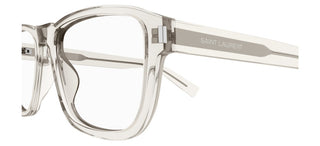 Saint Laurent SL 710 OPT men Brown Squared Eyeglasses