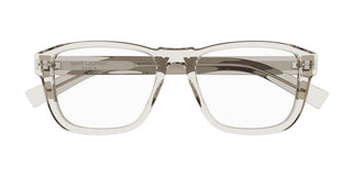 Saint Laurent SL 710 OPT men Brown Squared Eyeglasses