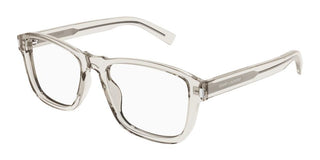 Saint Laurent SL 710 OPT men Brown Squared Eyeglasses