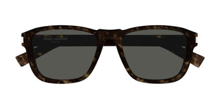 Saint Laurent Sl 710 Sun Men Havana Squared Sunglasses