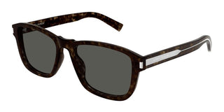 Saint Laurent Sl 710 Sun Men Havana Squared Sunglasses