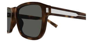 Saint Laurent Sl 710 Sun Men Havana Squared Sunglasses