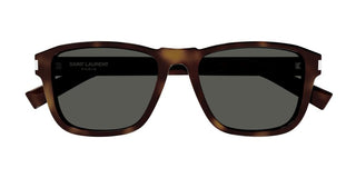 Saint Laurent Sl 710 Sun Men Havana Squared Sunglasses