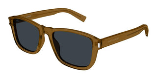 Saint Laurent Sl 710 Sun Men Brown Squared Sunglasses