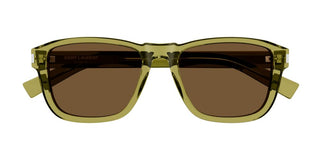 Saint Laurent Sl 710 Sun Men Green Squared Sunglasses