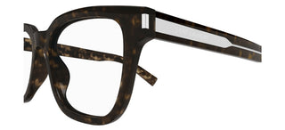 Saint Laurent SL 711 OPT men Havana Squared Eyeglasses