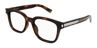 Saint Laurent SL 711 OPT men Havana Squared Eyeglasses