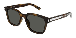 Saint Laurent Sl 711 Sun Men Havana Squared Sunglasses