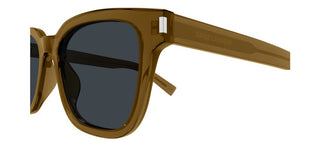 Saint Laurent SL 711 SUN men Brown Squared Sunglasses