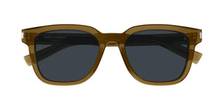 Saint Laurent SL 711 SUN men Brown Squared Sunglasses