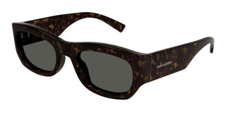 Saint Laurent Sl 713 Women Havana Rectangle Sunglasses