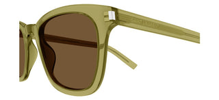 Saint Laurent SL 716 women Green Squared Sunglasses