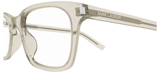 Saint Laurent SL 718 men Brown Squared Eyeglasses