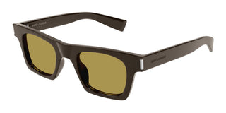 Saint Laurent Sl 719 Unisex Brown Squared Sunglasses