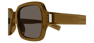 Saint Laurent SL 720 SUN unisex Brown Rectangle Sunglasses