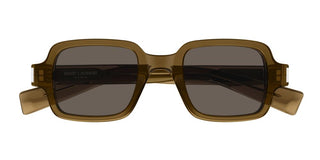 Saint Laurent SL 720 SUN unisex Brown Rectangle Sunglasses