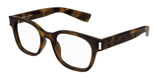 Saint Laurent SL 722 women Havana Squared Eyeglasses