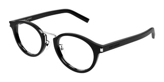 Saint Laurent SL 728/J unisex Black Round Eyeglasses