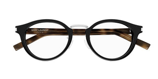 Saint Laurent SL 728/J unisex Black Round Eyeglasses