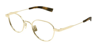 Saint Laurent SL 730 men Gold Round Eyeglasses