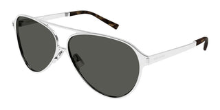 Saint Laurent Sl 734 Unisex Silver Pilot Sunglasses