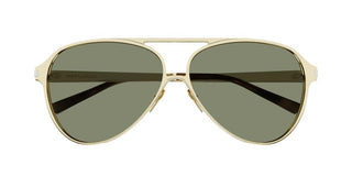 Saint Laurent SL 734 unisex Gold Pilot Sunglasses