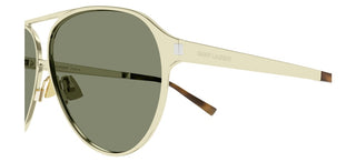 Saint Laurent Sl 734 Unisex Gold Pilot Sunglasses