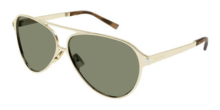 Saint Laurent Sl 734 Unisex Gold Pilot Sunglasses