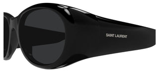 Saint Laurent SL 736 women Black Oval Sunglasses