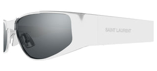 Saint Laurent Sl 739 Unisex Silver Cat Eye Sunglasses