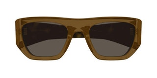 Saint Laurent SL 740 women Brown Squared Sunglasses