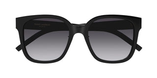 Saint Laurent SL M105/F women Black Squared Sunglasses