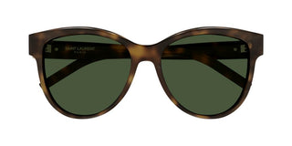 Saint Laurent SL M107 women Havana Butterfly Sunglasses