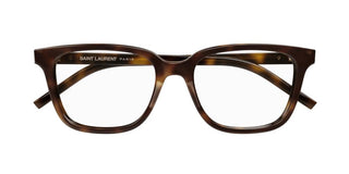 Saint Laurent SL M110 women Havana Geometric Eyeglasses