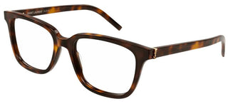 Saint Laurent SL M110 women Havana Geometric Eyeglasses