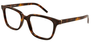 Saint Laurent Sl M110/f Women Havana Geometric Eyeglasses