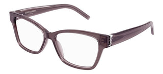 Saint Laurent SL M116 women Brown Geometric Eyeglasses