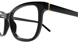 Saint Laurent SL M121 women Black Squared Eyeglasses