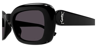 Saint Laurent SL M130 women Black Squared Sunglasses