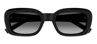 Saint Laurent SL M130 women Black Squared Sunglasses