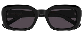 Saint Laurent SL M130/F women Black Geometric Sunglasses