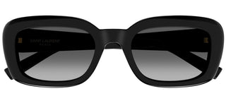 Saint Laurent SL M130/F women Black Geometric Sunglasses