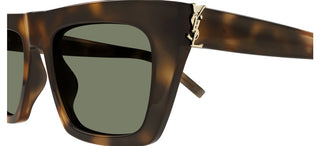 Saint Laurent SL M131 unisex Havana Squared Sunglasses