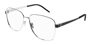 Saint Laurent SL M134 women Silver Geometric Eyeglasses