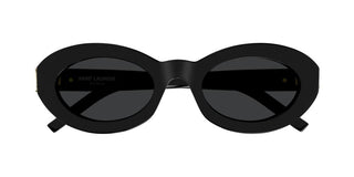 Saint Laurent SL M136 women Black Round Sunglasses