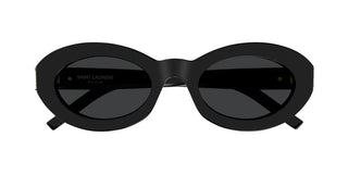 Saint Laurent SL M136/F women Black Geometric Sunglasses