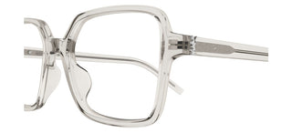 Saint Laurent SL M139 women Transparent Squared Eyeglasses