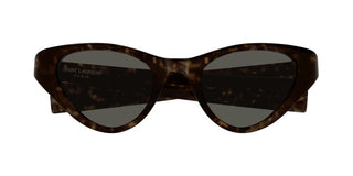 Saint Laurent Sl M144 Women Havana Cat Eye Sunglasses