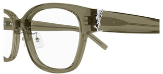 Saint Laurent SL M33/J women Green Squared Eyeglasses